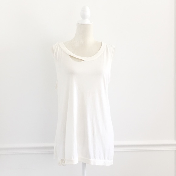 Chaser Tops - Chaser Distressed Hole Cutout Muscle Tank